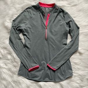🩷🩷H&M SPORT QUARTER ZIP LONG SLEEVE WORKOUT TOP
